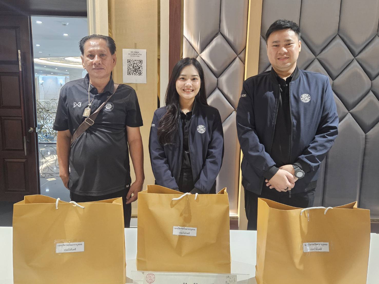 กรมบังคับคดี ร่วมทำบุญตักบาตร กิจกรรมเสริมสร้างคุณธรรมจริยธรรมบุคลากรกระทรวงยุติธรรม ครั้งที่ 6/2569